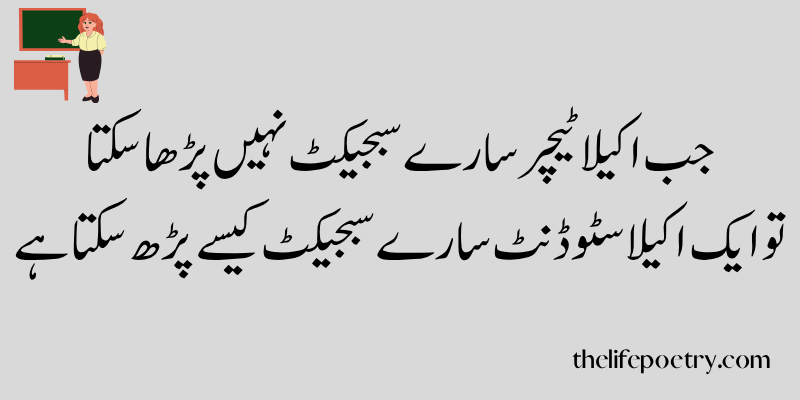 Funny poetry in urdu