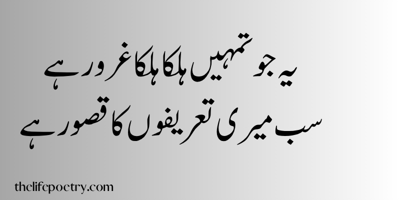 Funny poetry in urdu