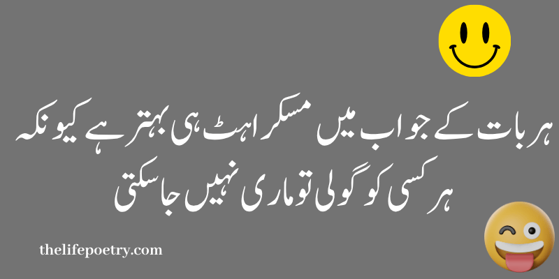 Funny poetry in urdu
