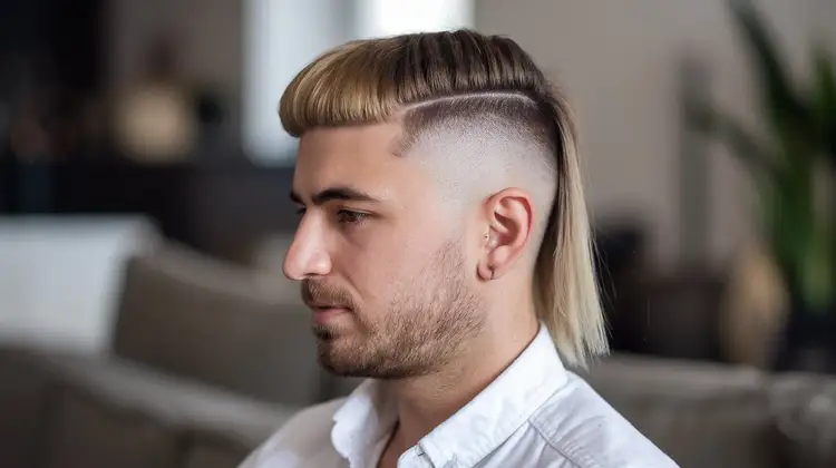 Men Mullet Haircut